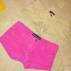 Butt lift shorts mini shorts moleton shorts